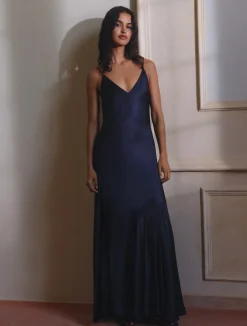 Abito in raso - BLU