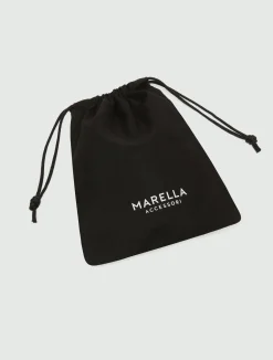 Bangle con rosa e cristallo - ORO