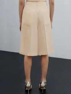 Bermuda in envers satin - NUDO