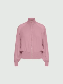 Blouson sportivo in georgette - ORTENSIA