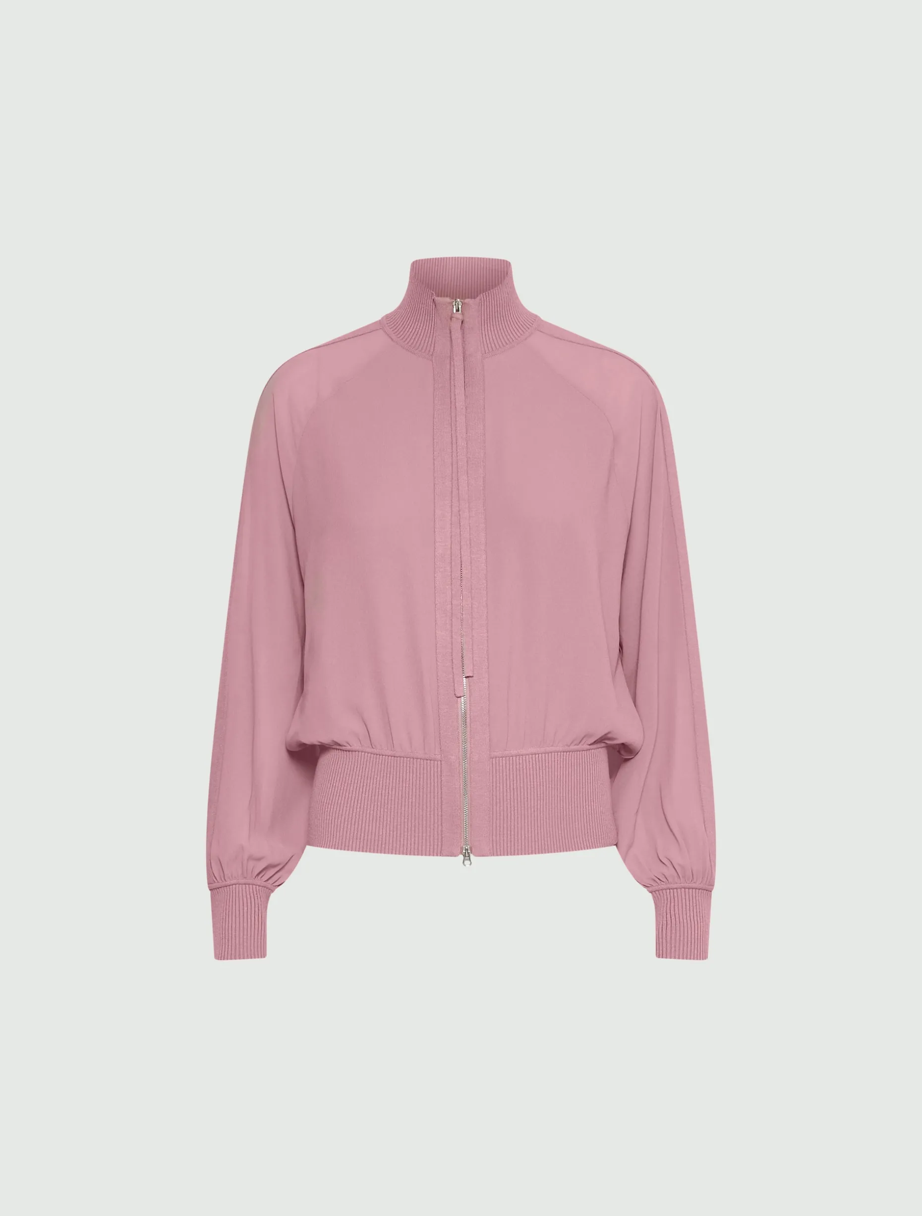 Blouson sportivo in georgette - ORTENSIA