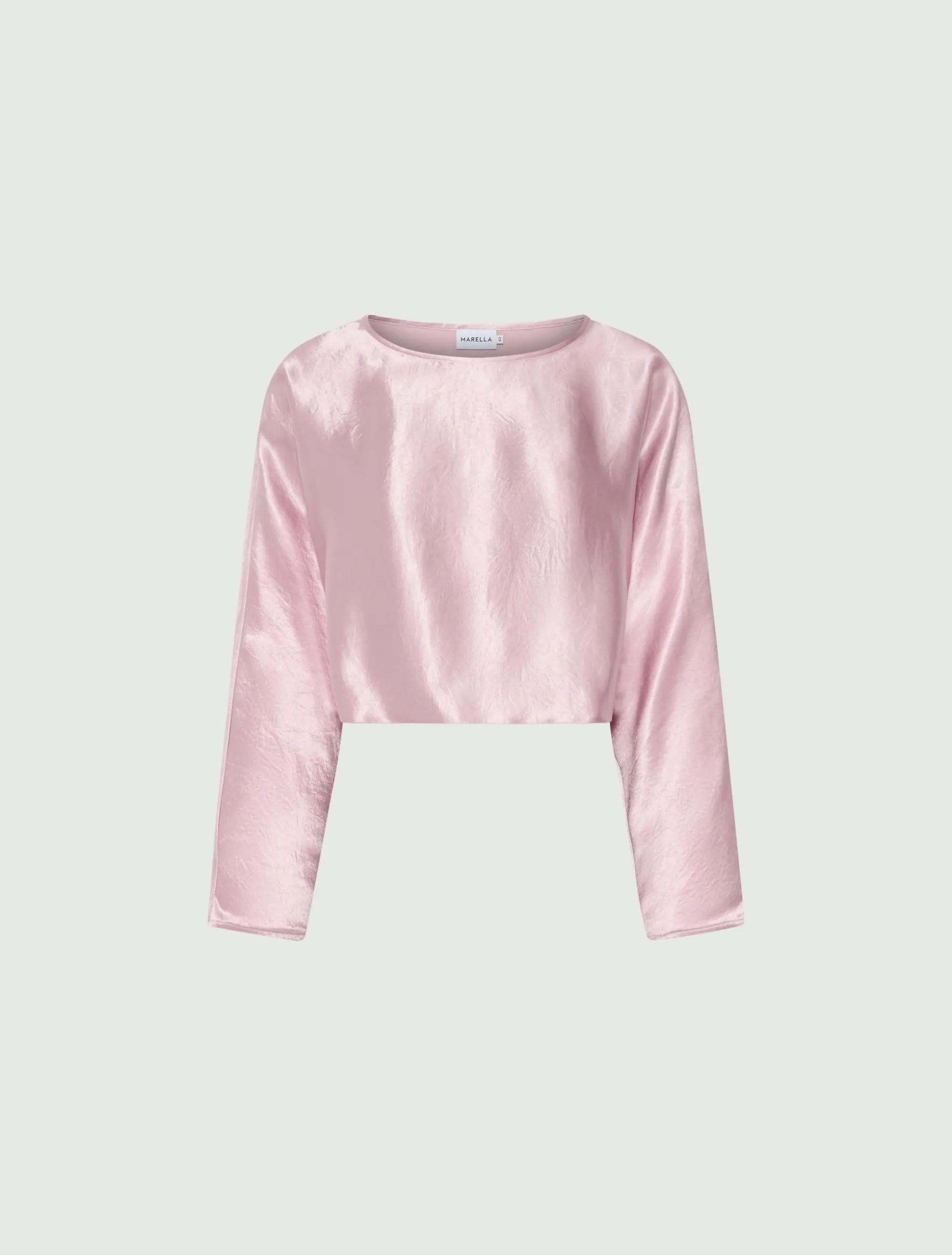Blusa in raso leggero - ROSA