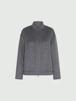 Bomber in misto lana - GRIGIO MEDIO