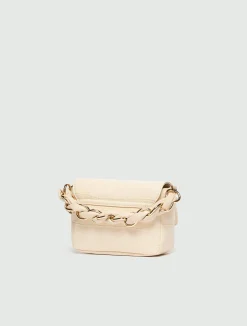 Borsa Le Muse small stampa coccodrillo - AVORIO