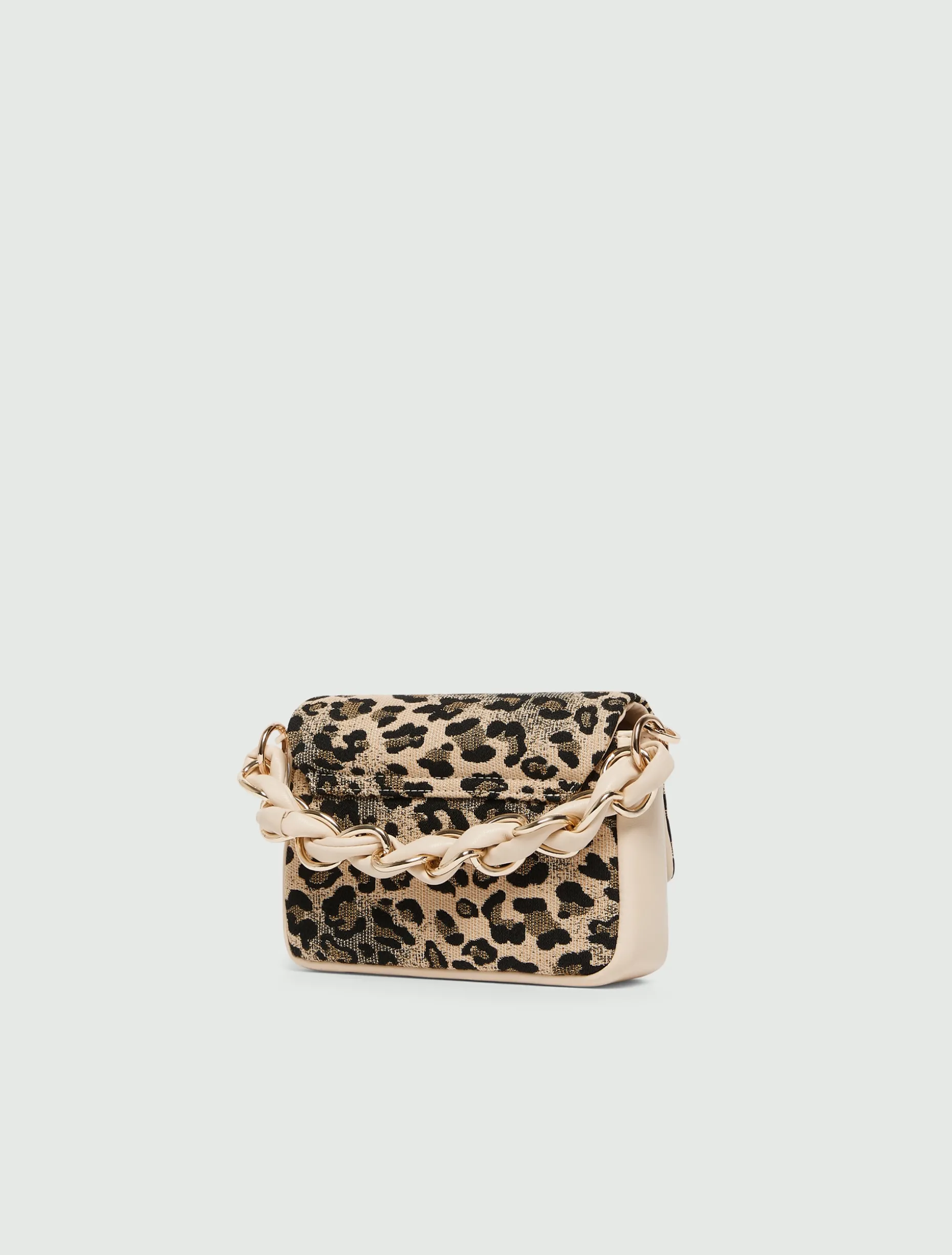 Borsa Le Muse small stampa leopardo - MARRONE