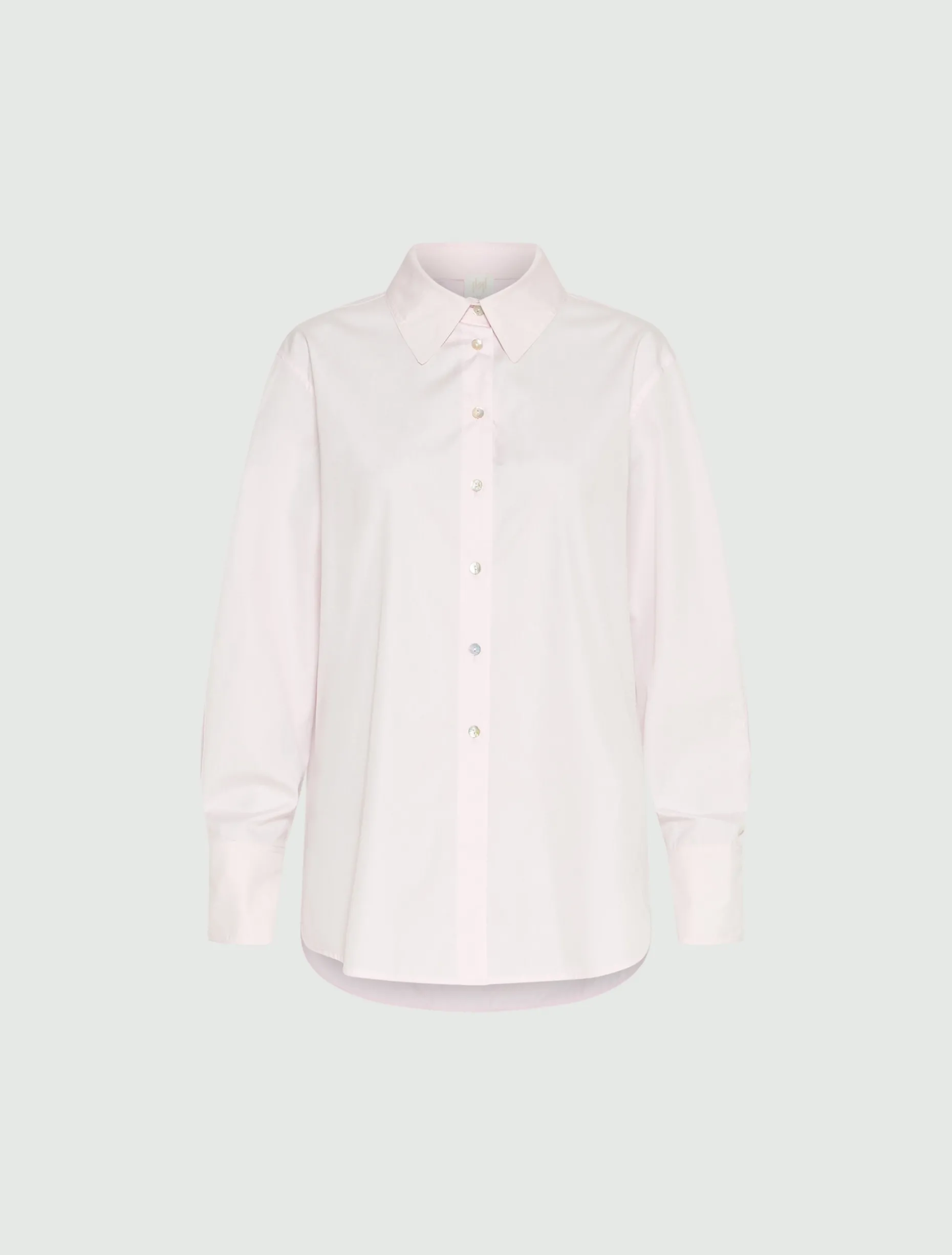 Camicia in popeline leggero - ROSA