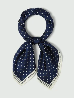 Foulard in seta a pois - BLUETTE