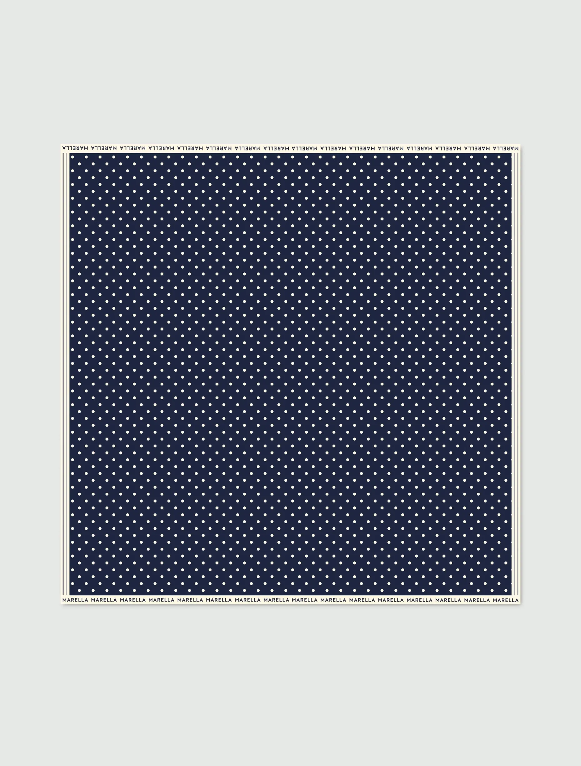 Foulard in seta a pois - BLUETTE