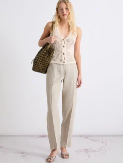 Gilet in cotone - BIANCO