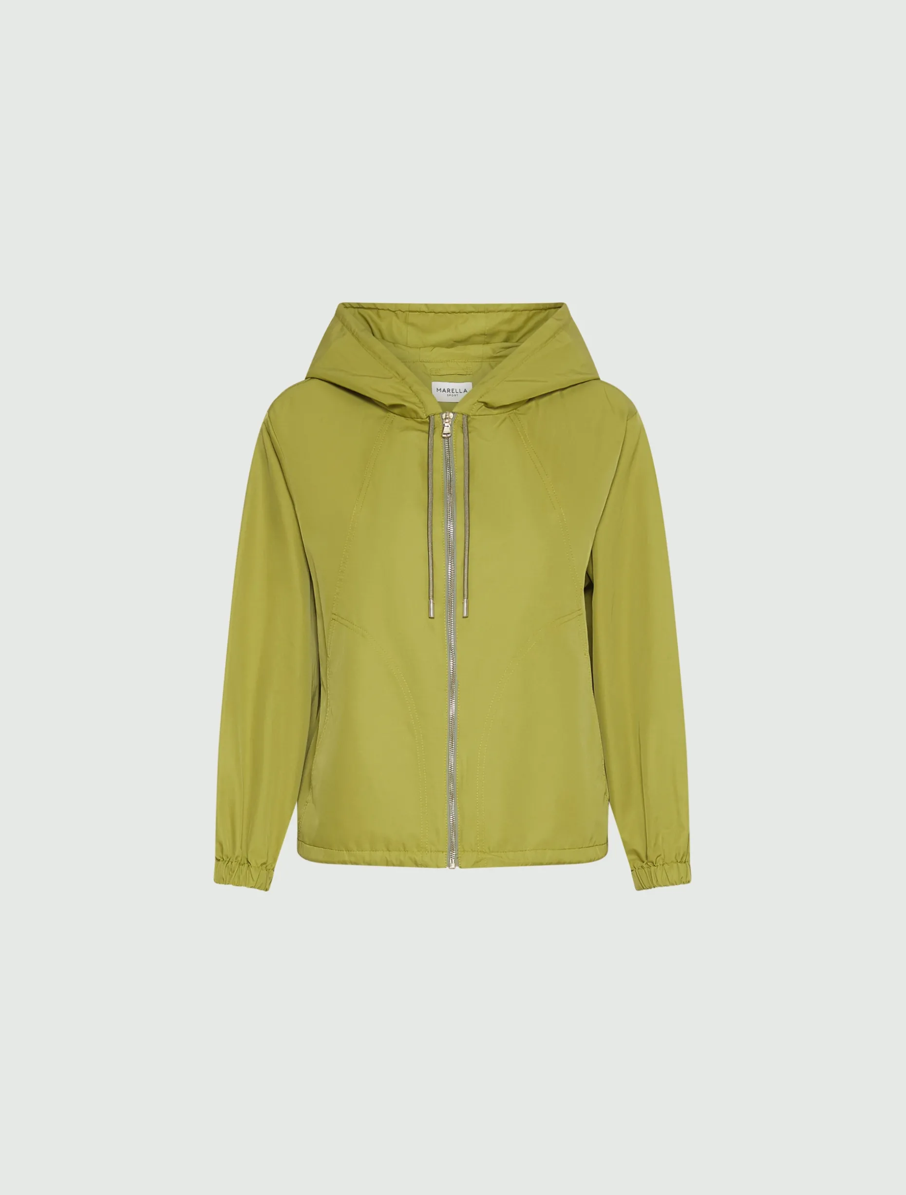 Impermeabile leggero antigoccia in twill - VERDE