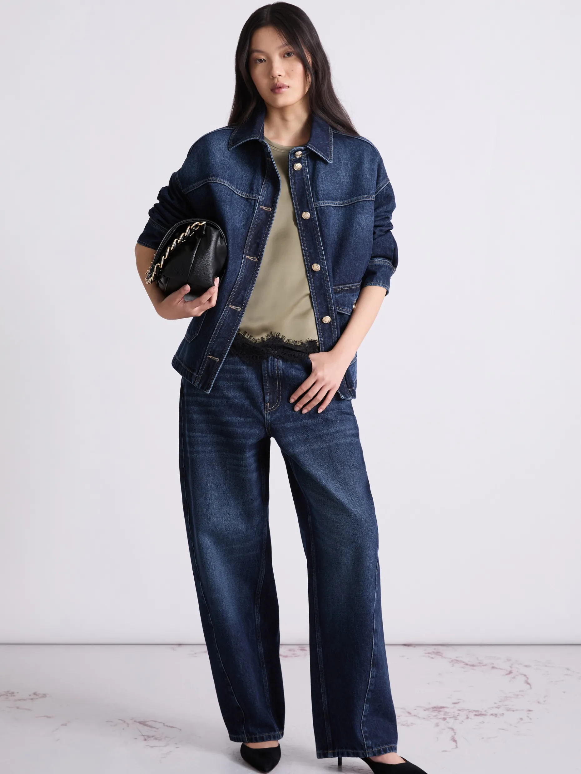 Jeans barrel - BLU