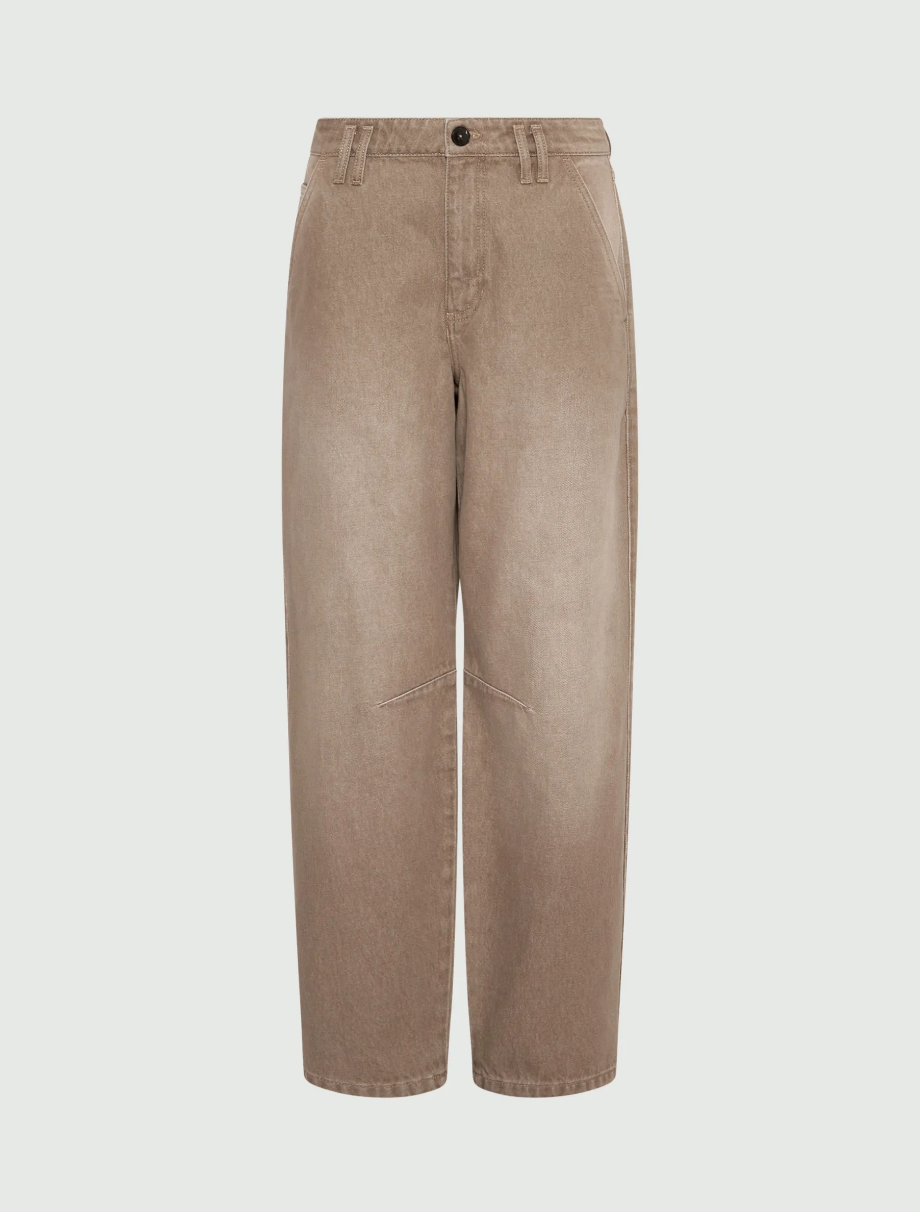 Jeans barrel loose fit - BEIGE