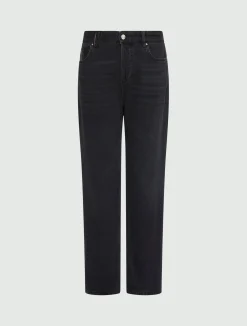 Jeans tomboy in denim - NERO