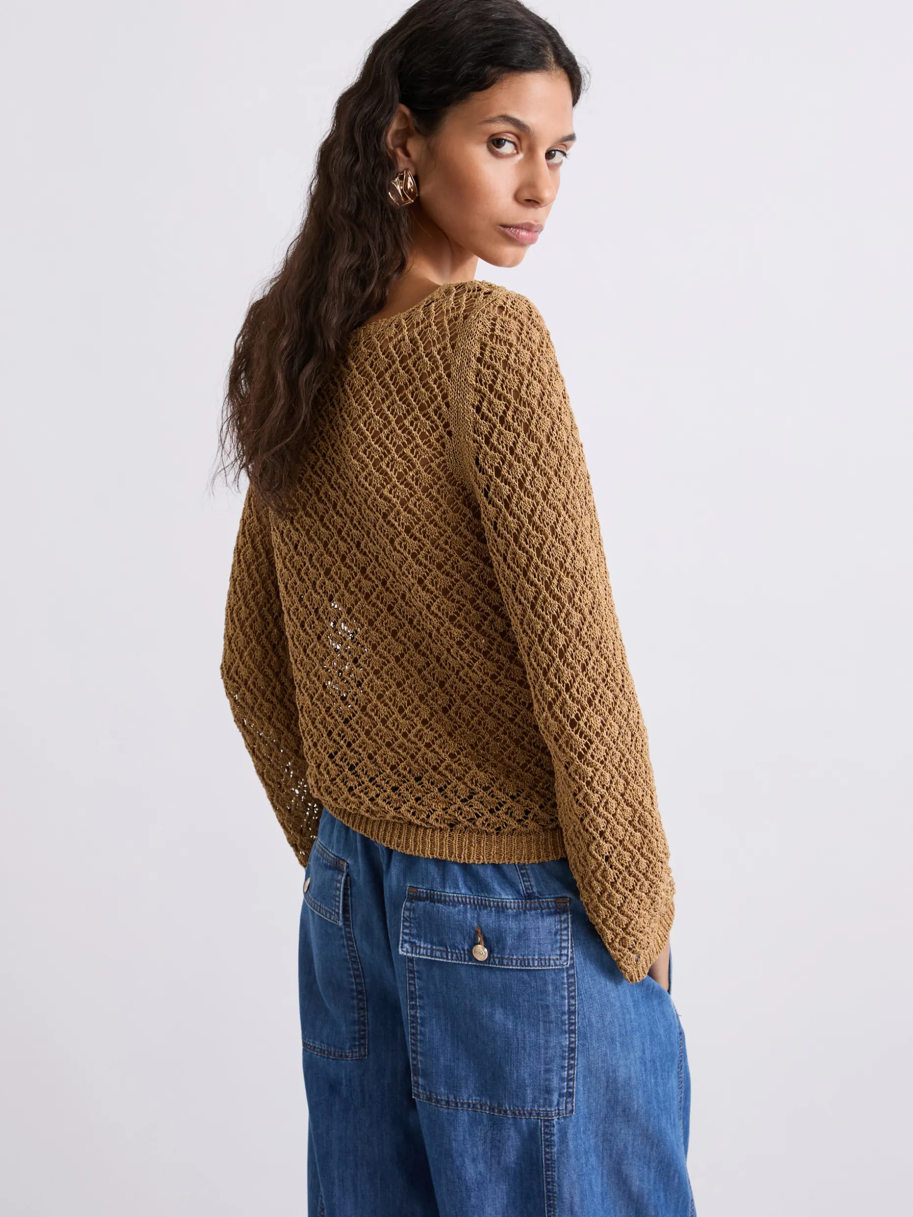 Maglia traforata boxy - DAINO