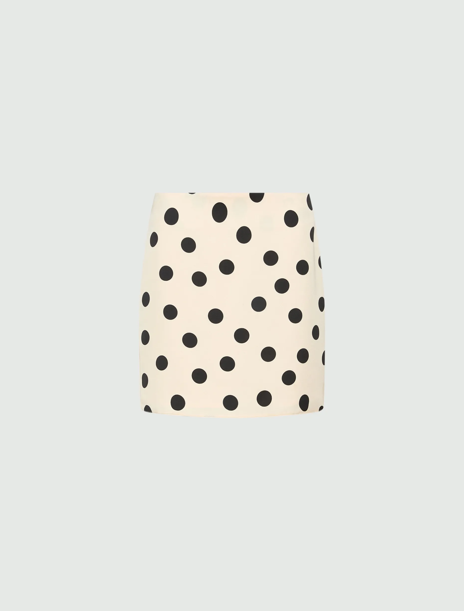 Mini gonna in satin - CIPRIA