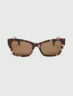 Occhiale da sole cat eye - TARTARUGA SCURA