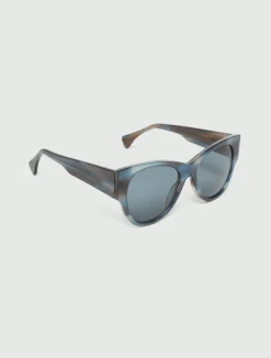 Occhiali da sole oversize - BLUE JEANS