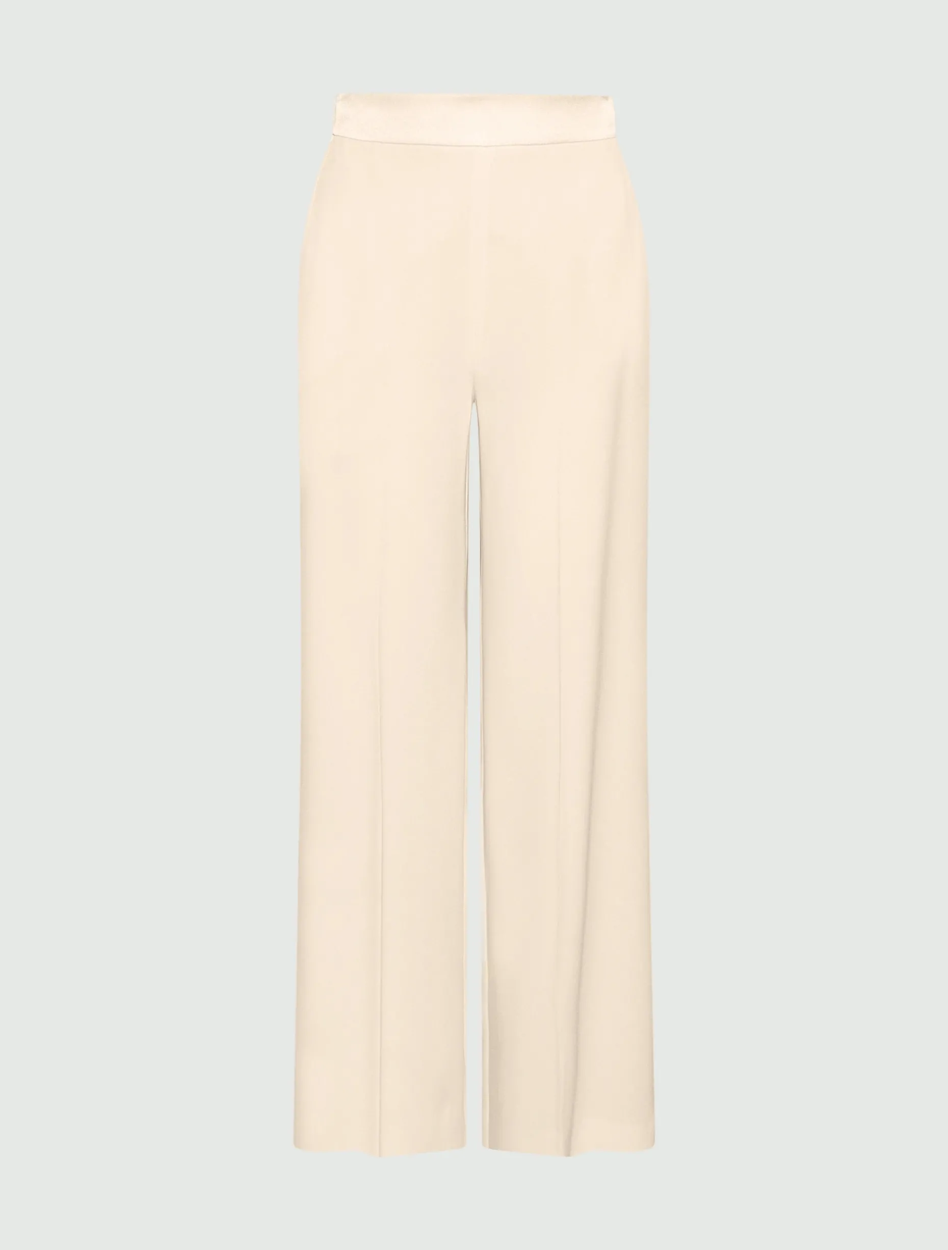 Pantalone ampio in enver satin - CIPRIA