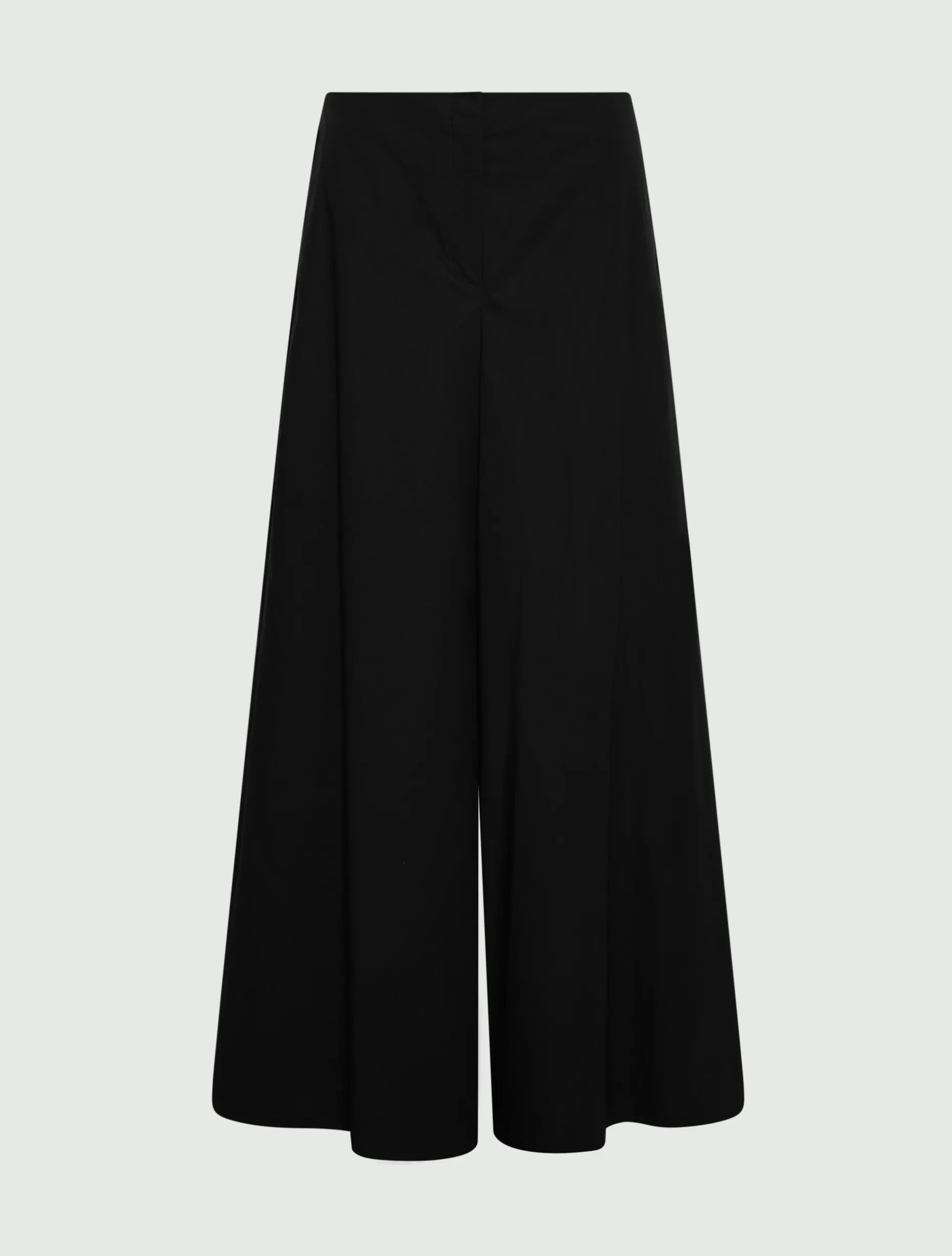 Pantalone ampio stretch - NERO