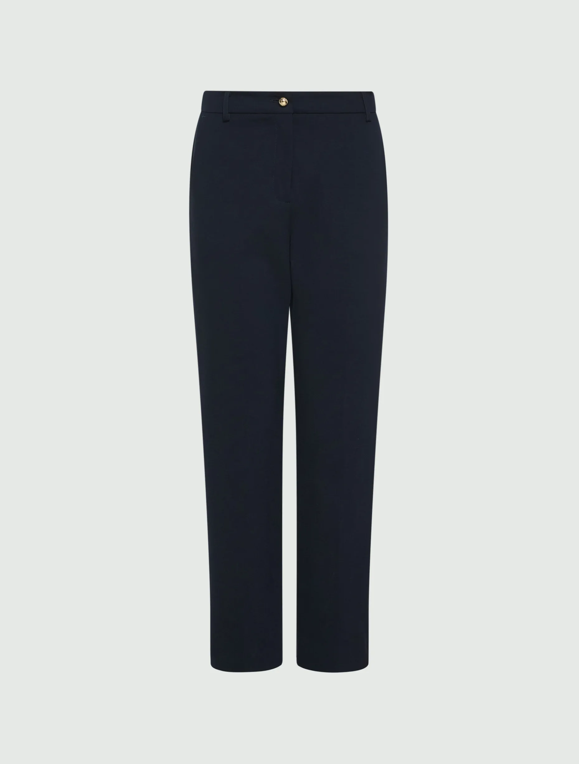 Pantalone chino in jersey - BLU