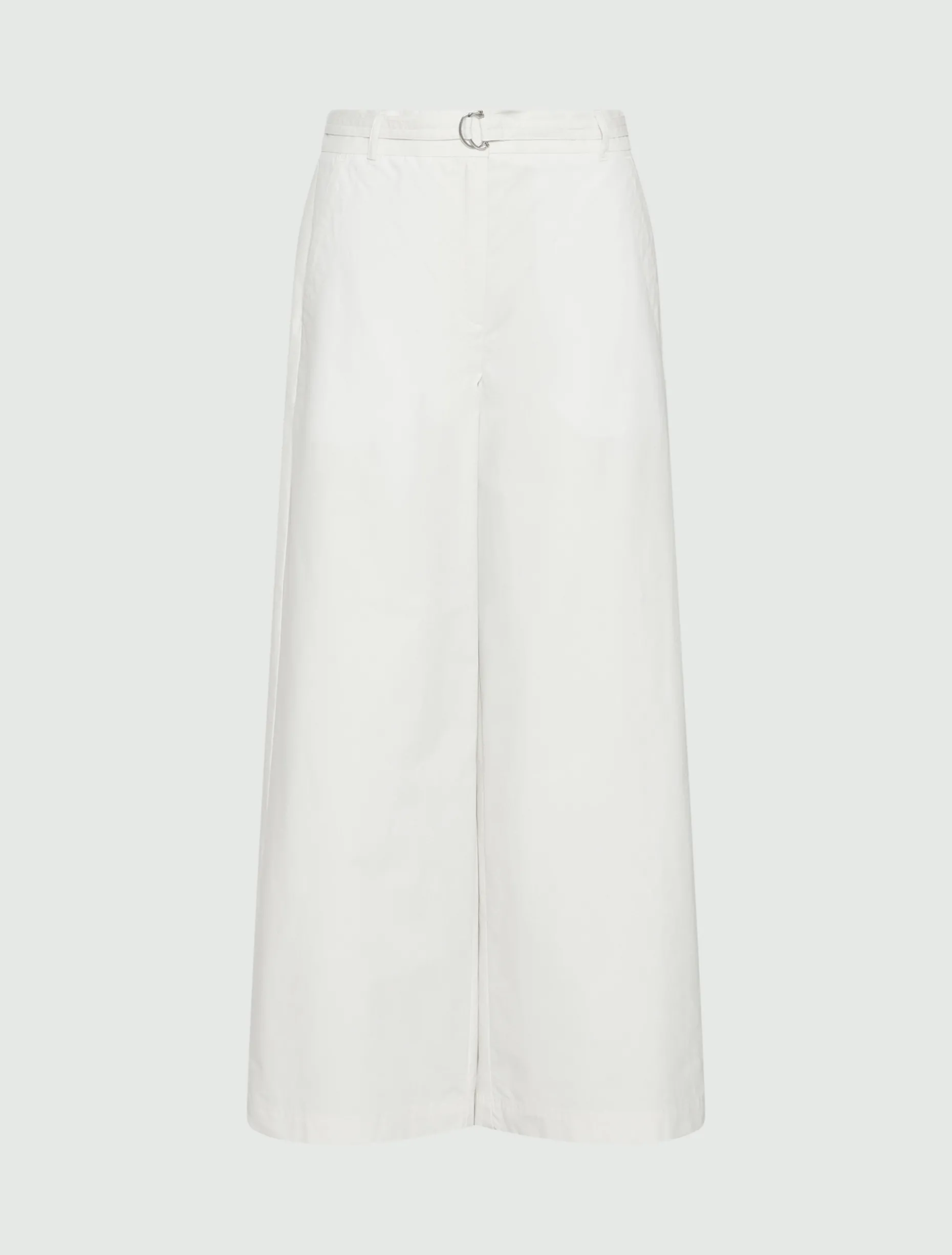 Pantalone in tela paracadute - BIANCO LANA