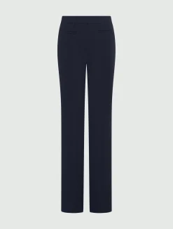 Pantalone leggermente flare in cady - BLU