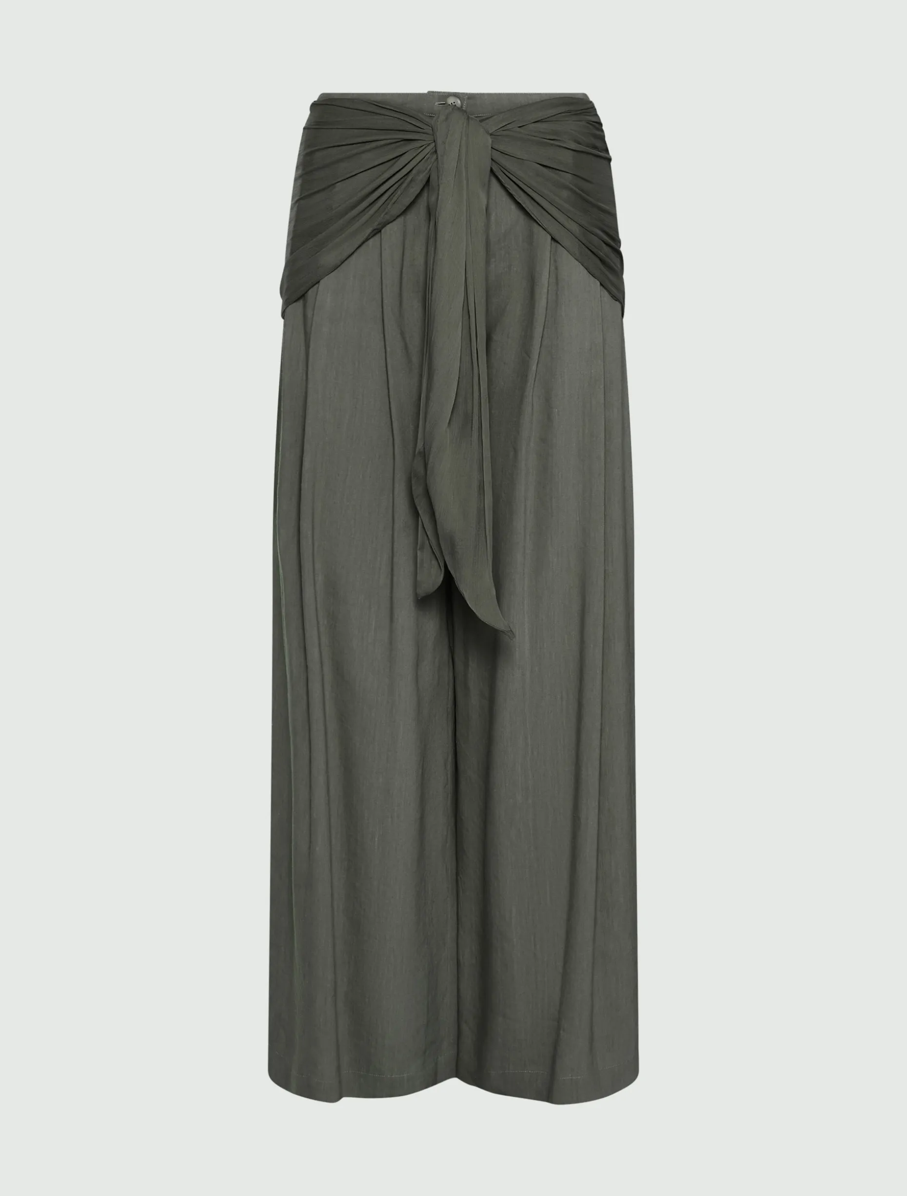 Pantalone svasato - VERDE