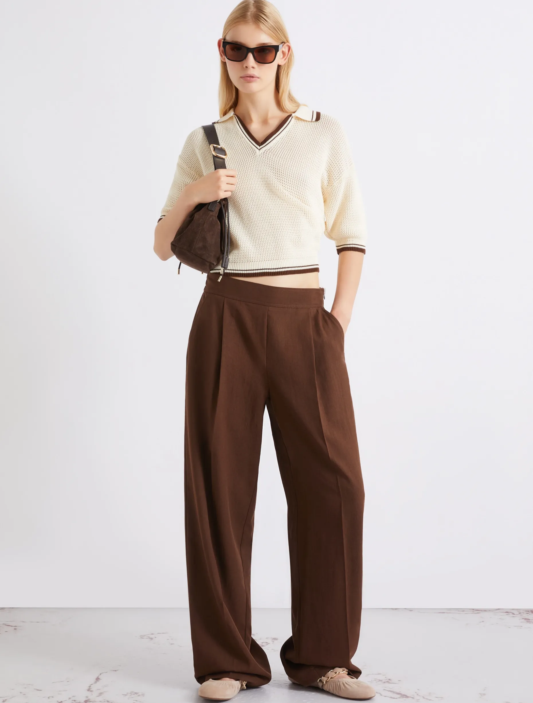 Polo in puro cotone - BIANCO LANA
