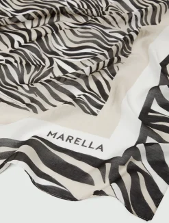 Scialle in misto seta - BEIGE