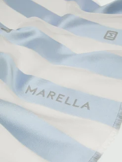 Stola con disegno jacquard - GRIGIO