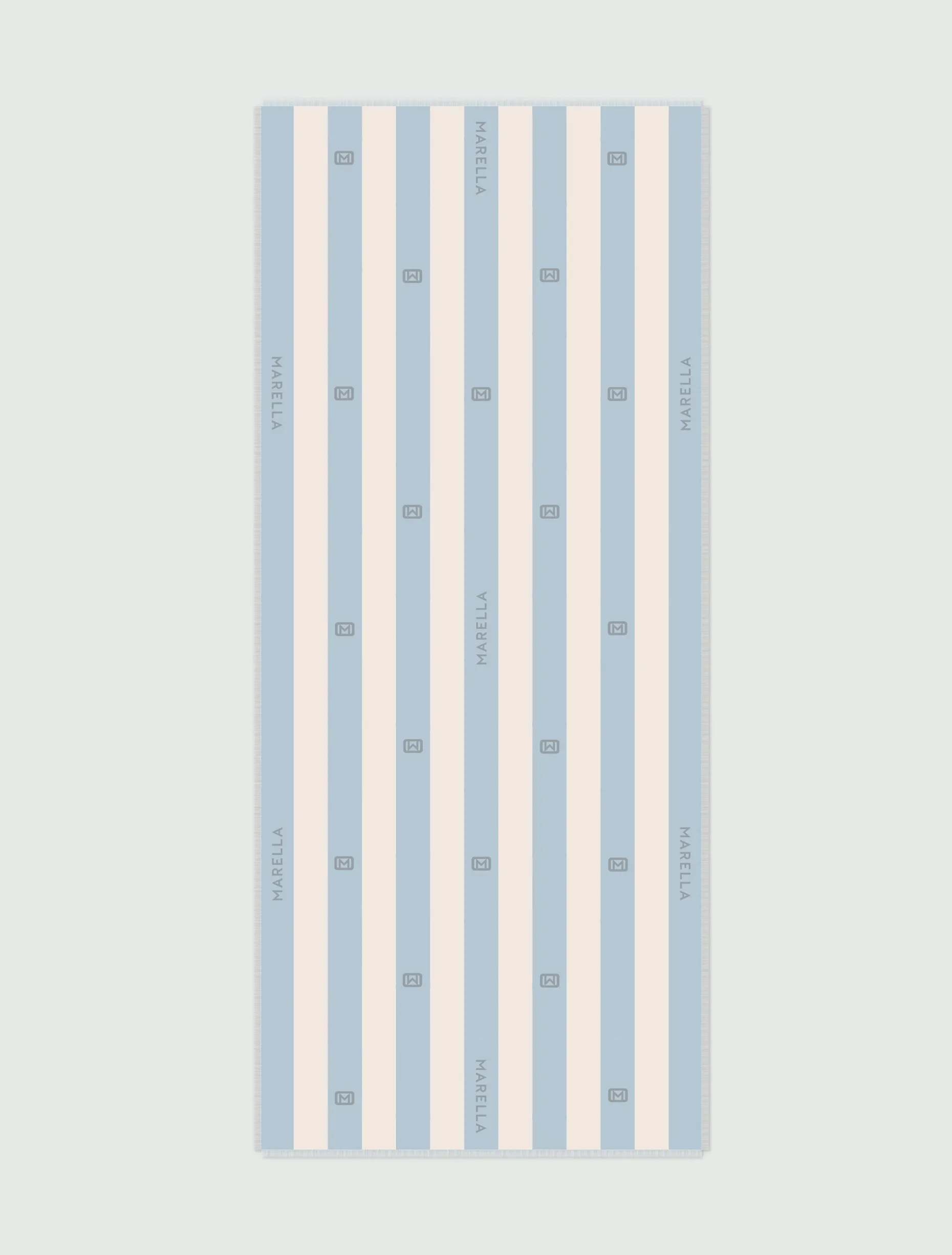 Stola con disegno jacquard - GRIGIO