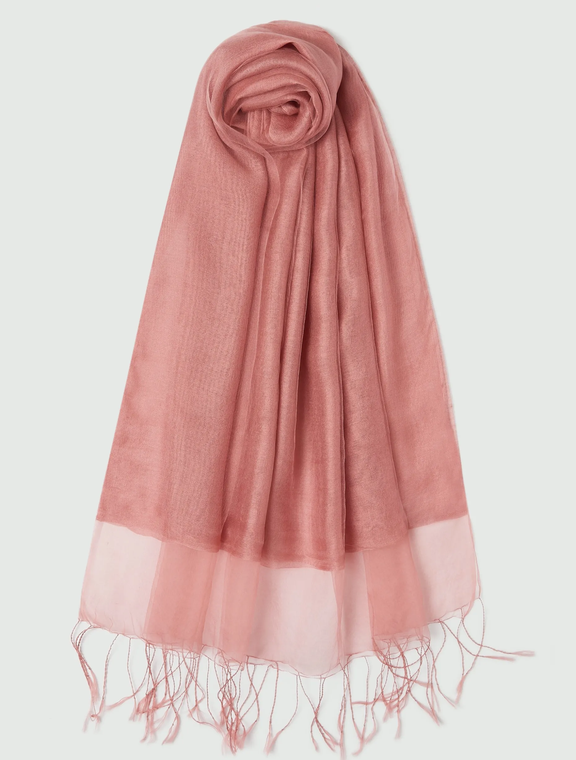 Stola in misto seta - ROSA