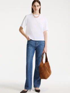 T-shirt boxy - BIANCO OTTICO