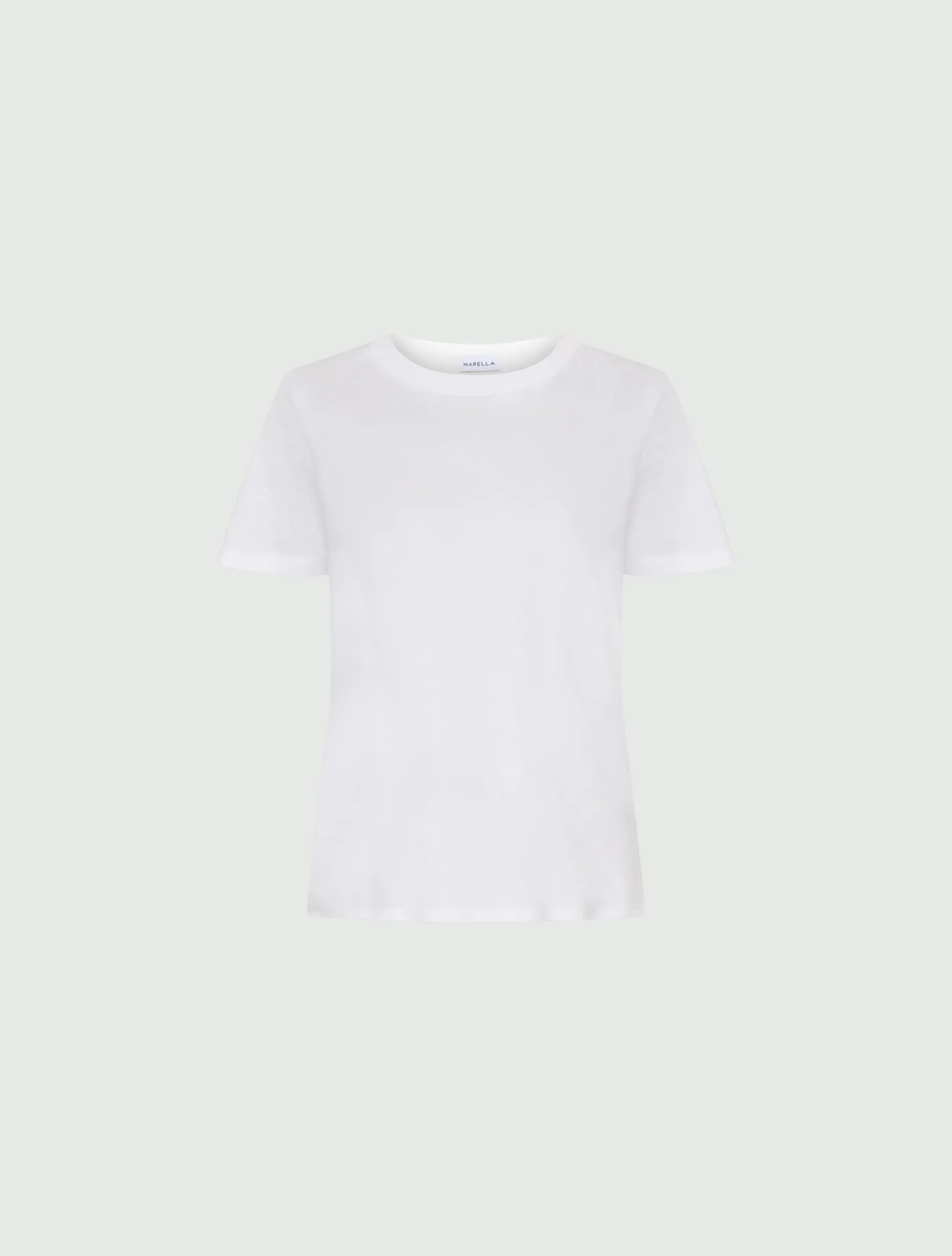 T-shirt in jersey di puro cotone - BIANCO OTTICO